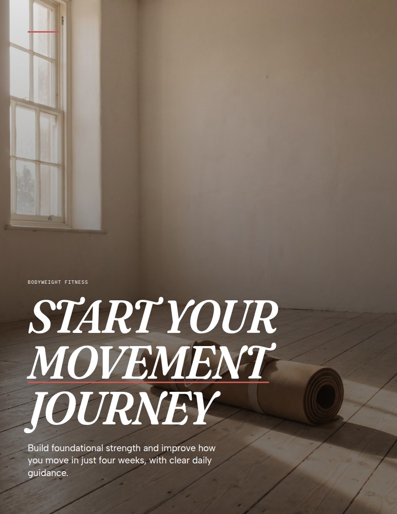 The Four-Week Starter Program